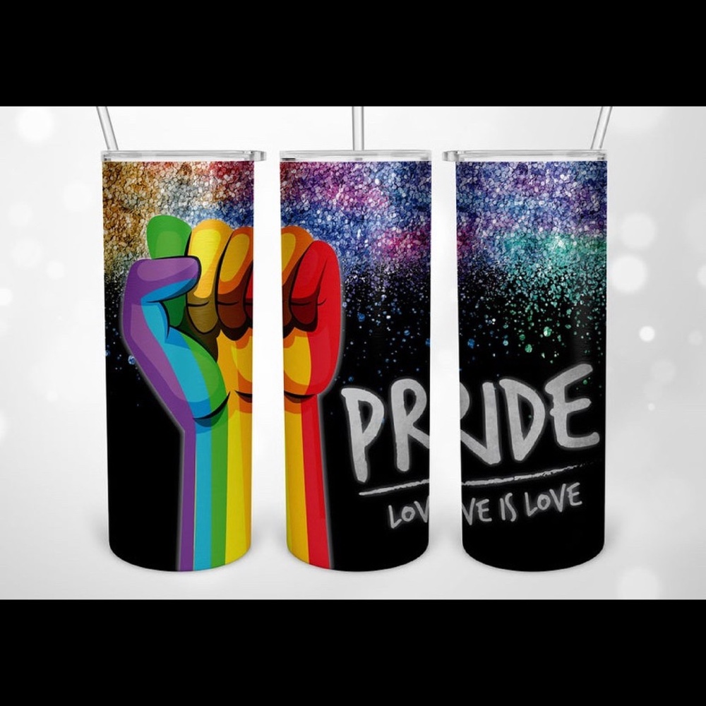Love is love Pride Tumbler